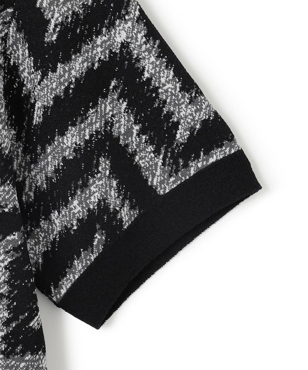 JOSEPH HOMME 【HIGH GRADE LINE】カスリシェブロンジャガード　クルーネックニット 