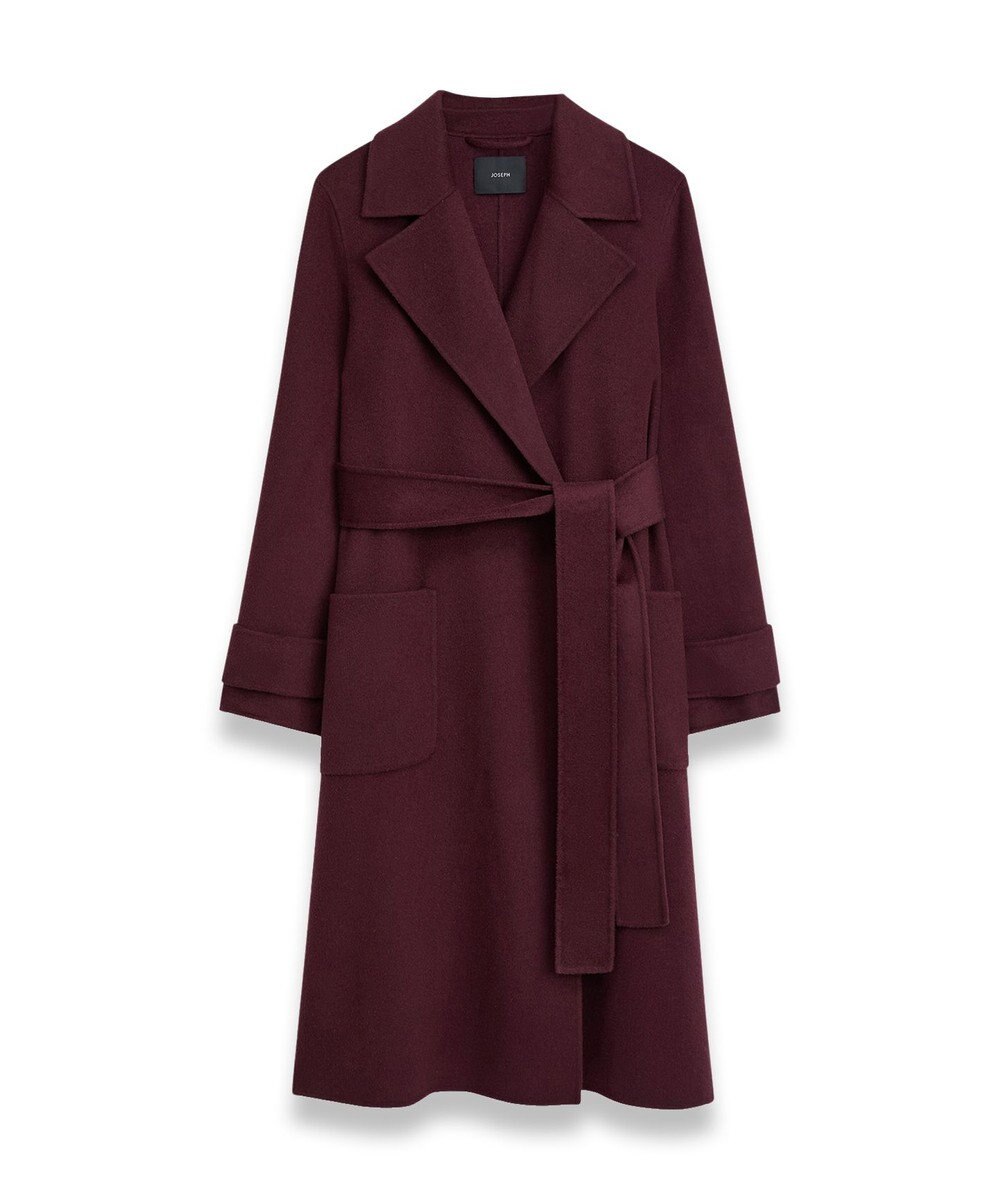 JOSEPH ダブルフェイスカシミヤ　ロングコート 
