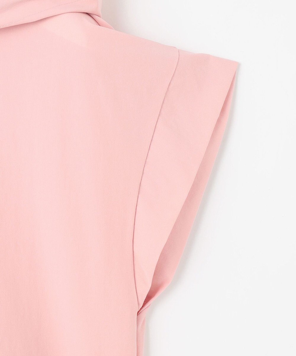 23区GOLF 【WOMEN】シアーストレッチ ショート丈フードベスト 