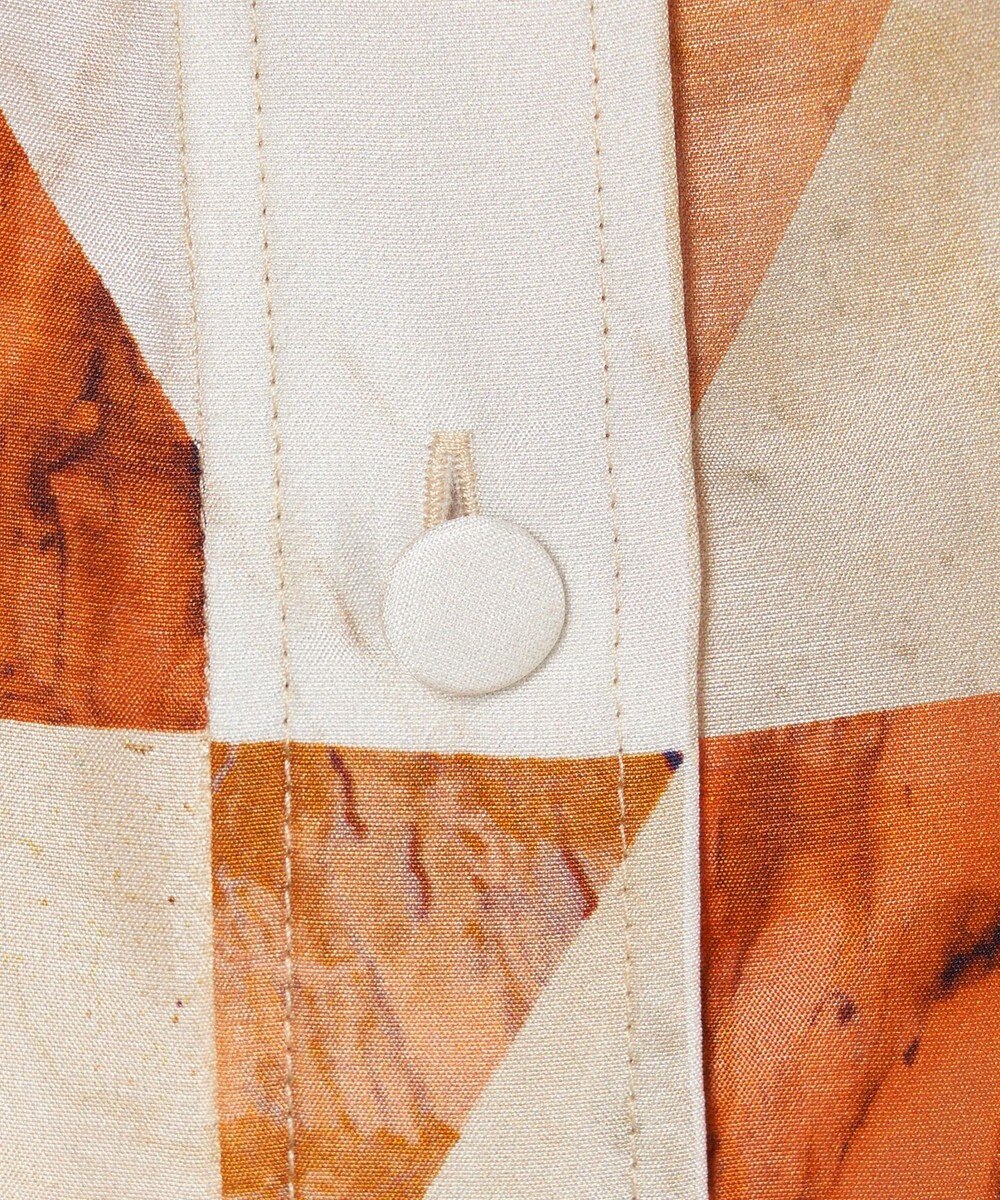 JOSEPH マーブルプリント　シルクシャツ 