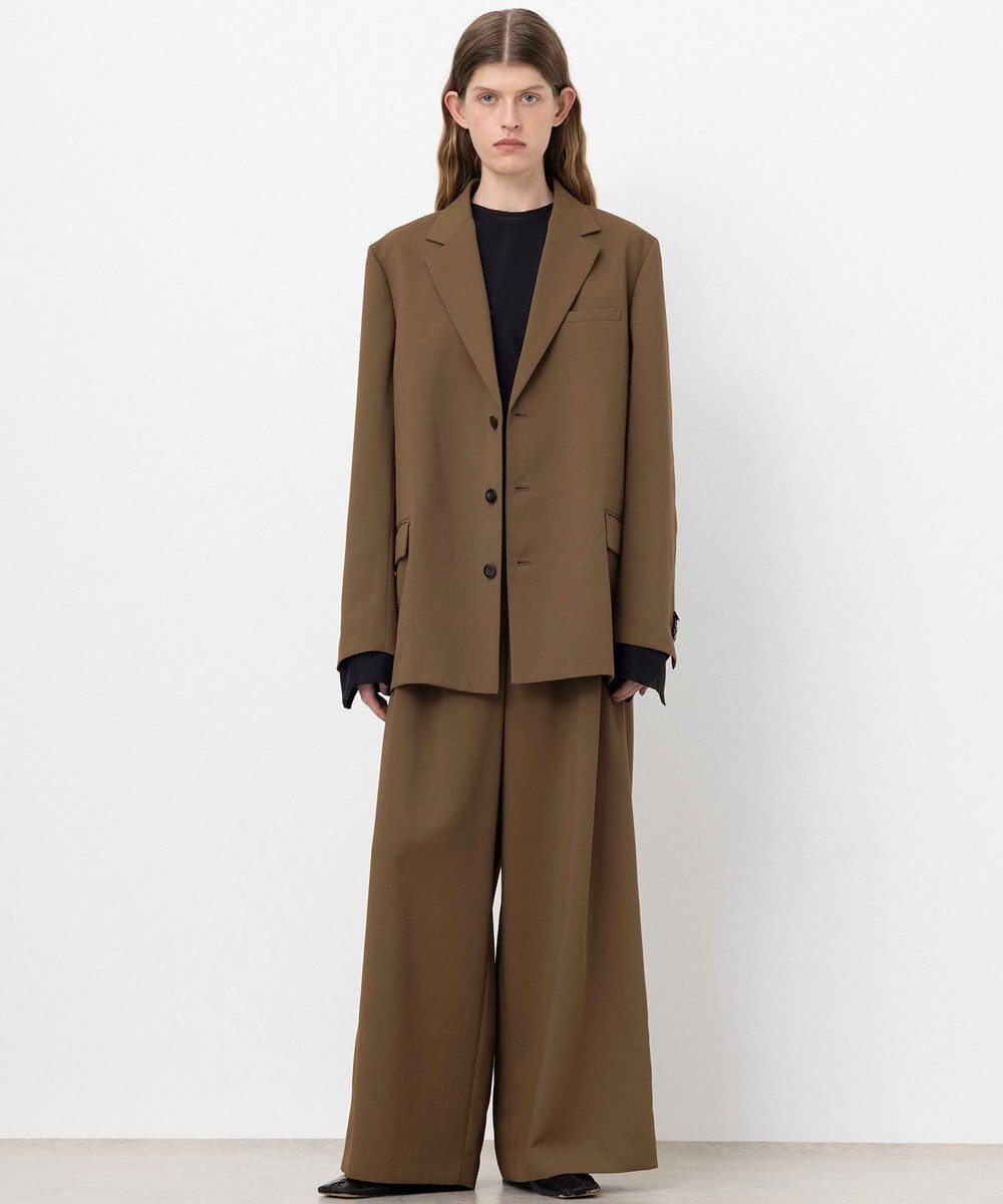 NAVE 【ReNAVE・洗える/UVカット】スパンポリエステル ジャケット 