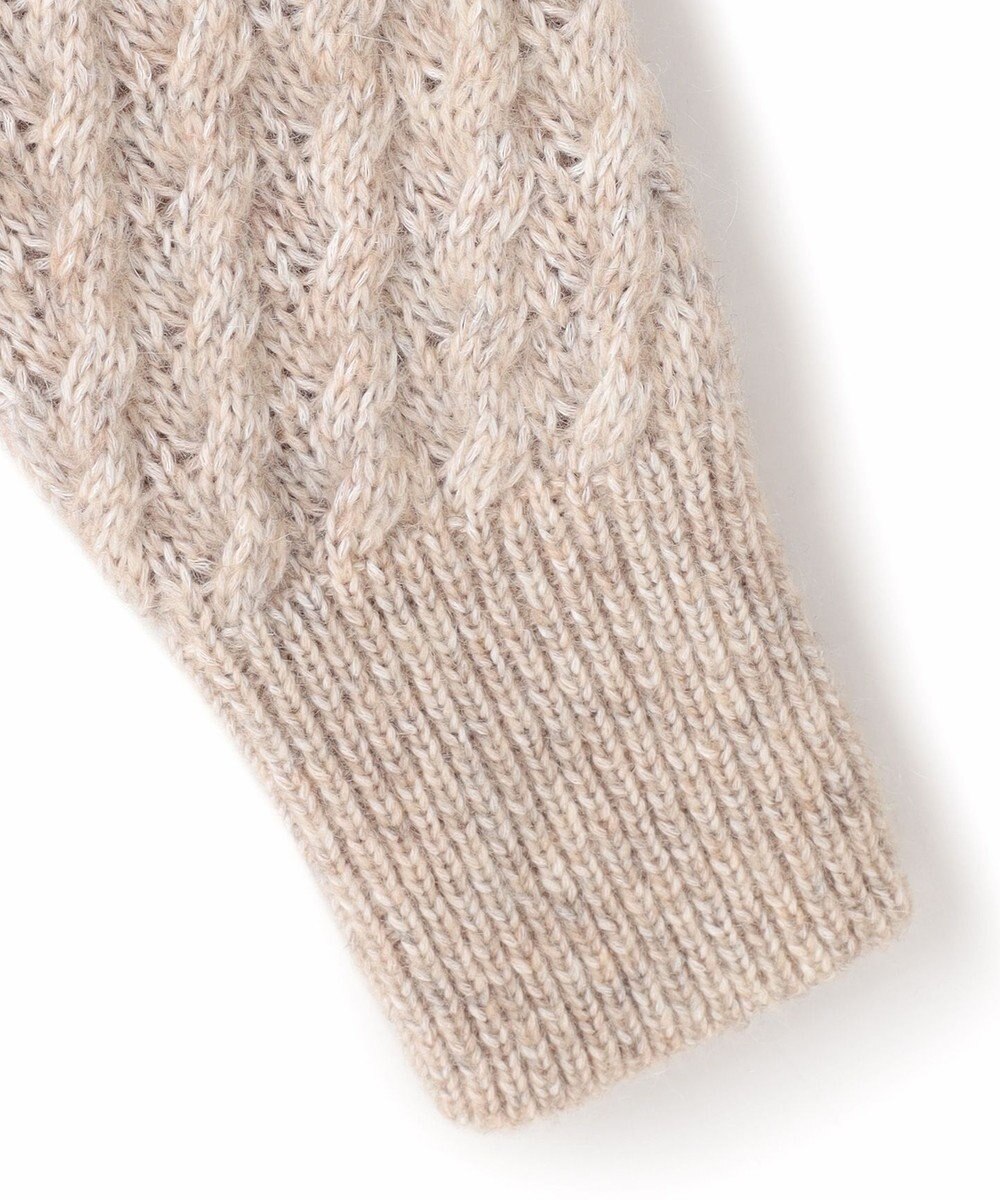 JOSEPH ファジーケーブル　ハイネックニット 