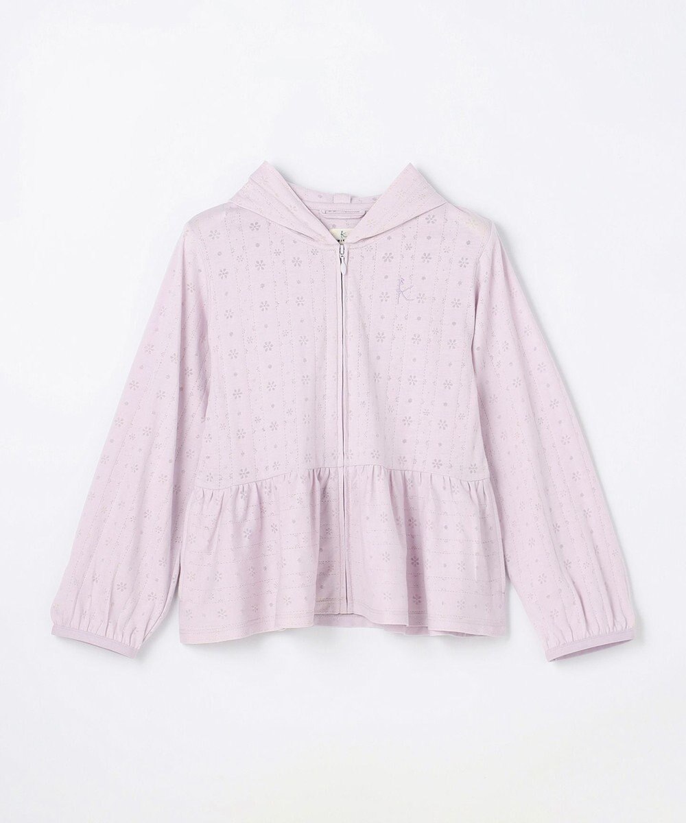 組曲 KIDS 【110-140㎝】 オパールレーシーパーカー 