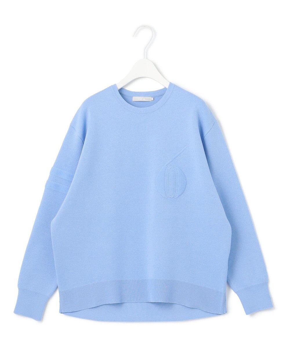 ICB 【洗える】ナンバリングカラーニット  プルオーバー 