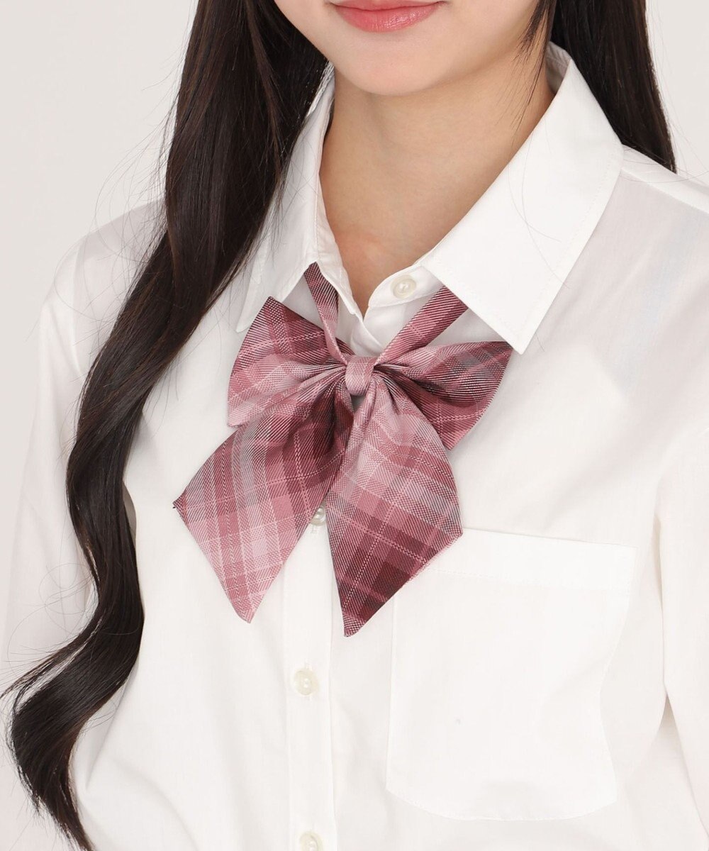 WEGO 【SCHOOLITEM】チェックスクールリボン 