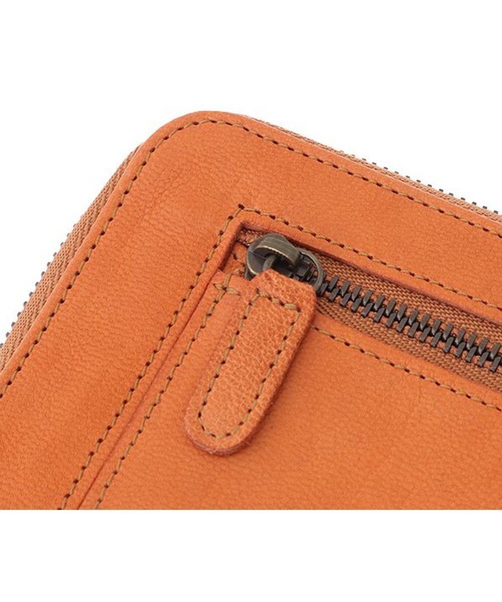 genten ゴートベーシック Ｌファスナー長財布 