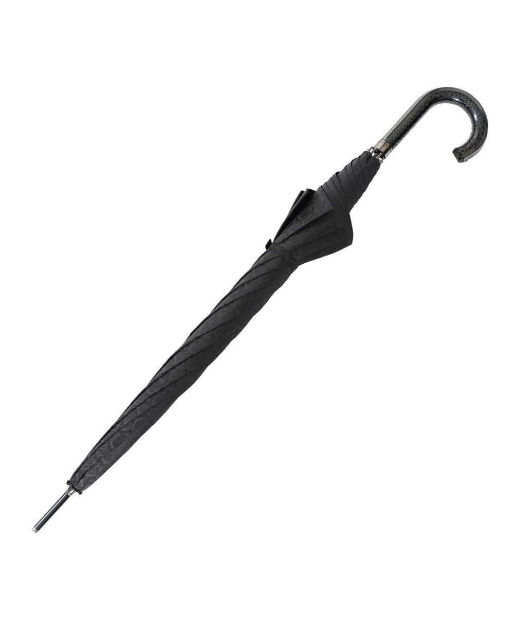 槇田商店 monotone パイソン ブラック 長傘 