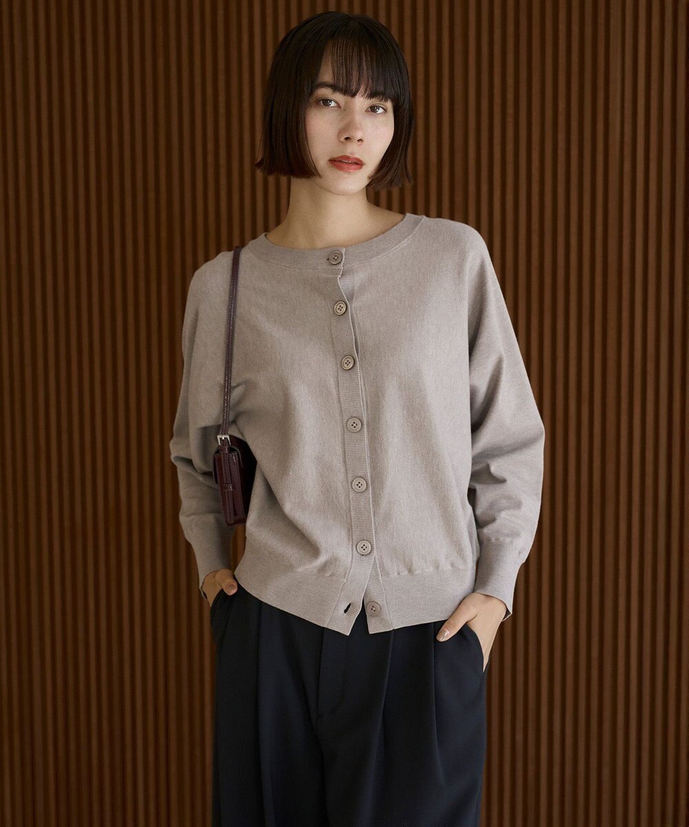 UNFILO マイビューティニット 2WAYカーディガン 