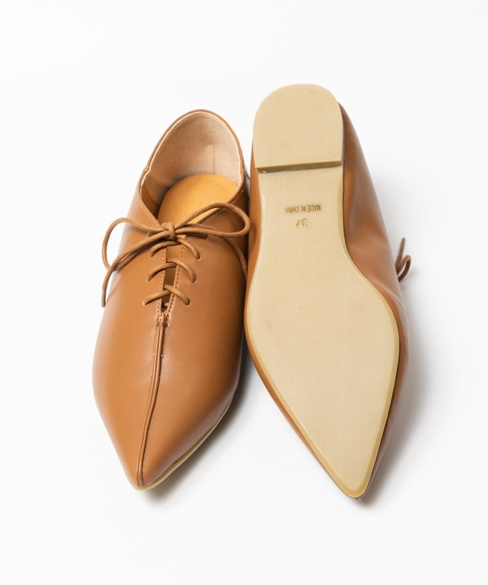 BONTRE 【MIONOTIS/ミオノティス】レースアップバブーシュ/553B 