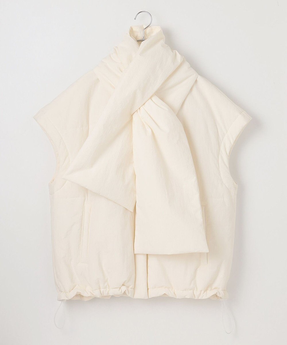 #Newans 【撥水/洗える】ビックスクエア中綿ベスト 