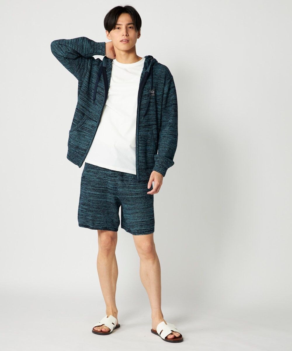 OP／FILA 【Ocean Pacific】ラーベンニットショーツ 