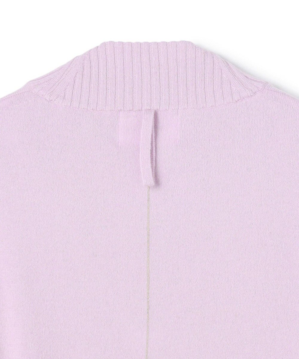 BEIGE， 【洗える】POMPE / ウールカシミヤ配色ラインVネックニット 