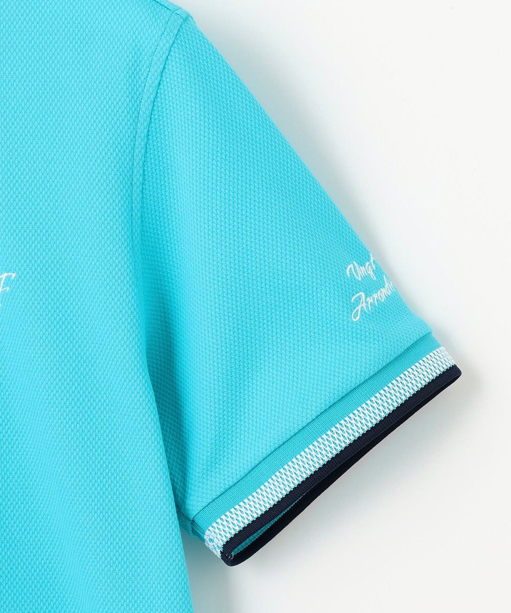 23区GOLF 【MEN】【キングサイズ/UVケア/吸水速乾】ハニカムカノコ 半袖ポロシャツ 