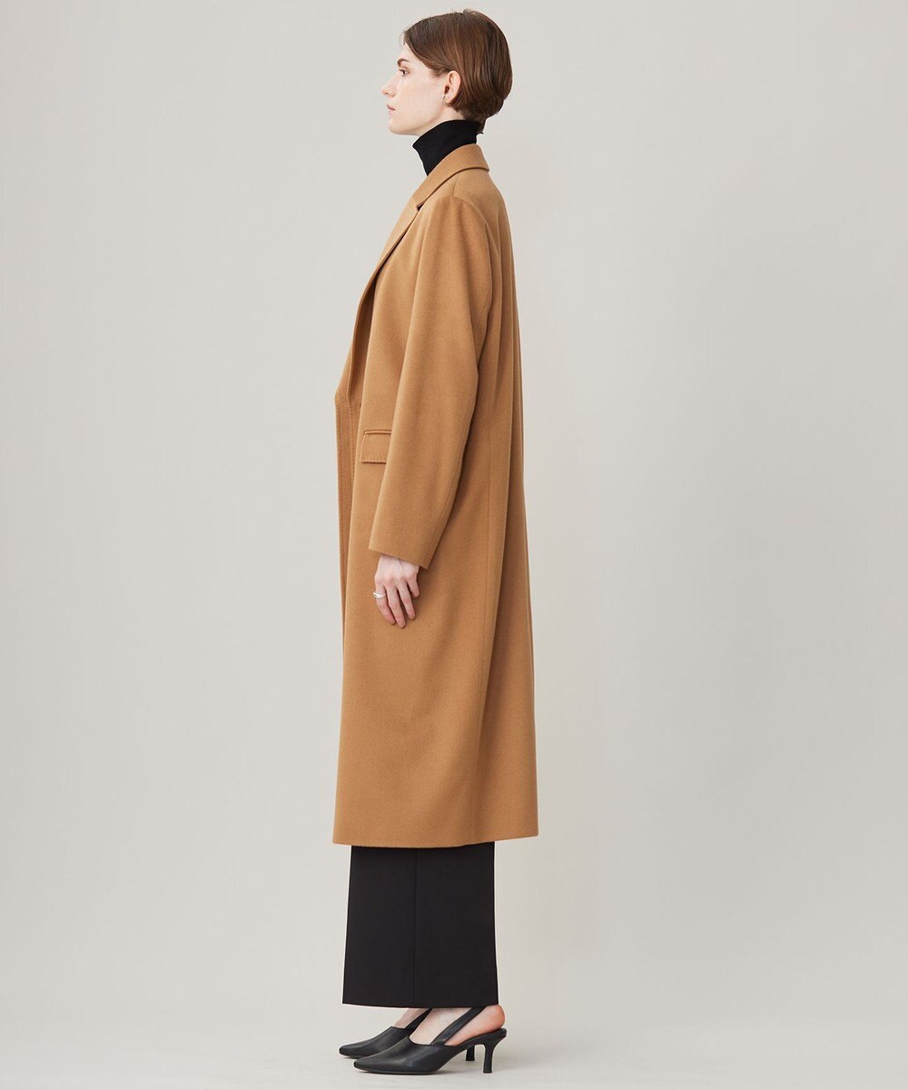 ICB ピュアカシミヤ チェスターコート 