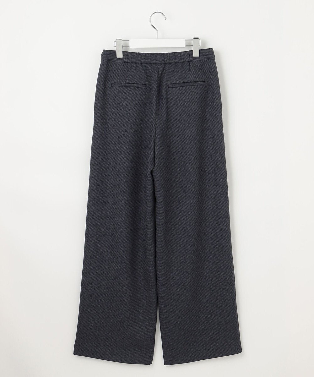 J.PRESS LADIES 【洗える】TUMUGITOピンヘッド ワイド パンツ 