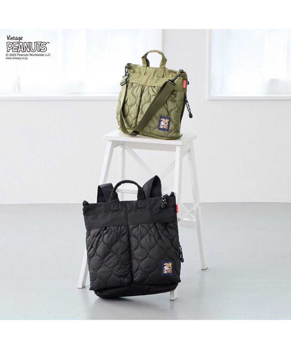 ROOTOTE 8457【スヌーピー】IP.セオルー.パフ.ピーナッツ-0R 
