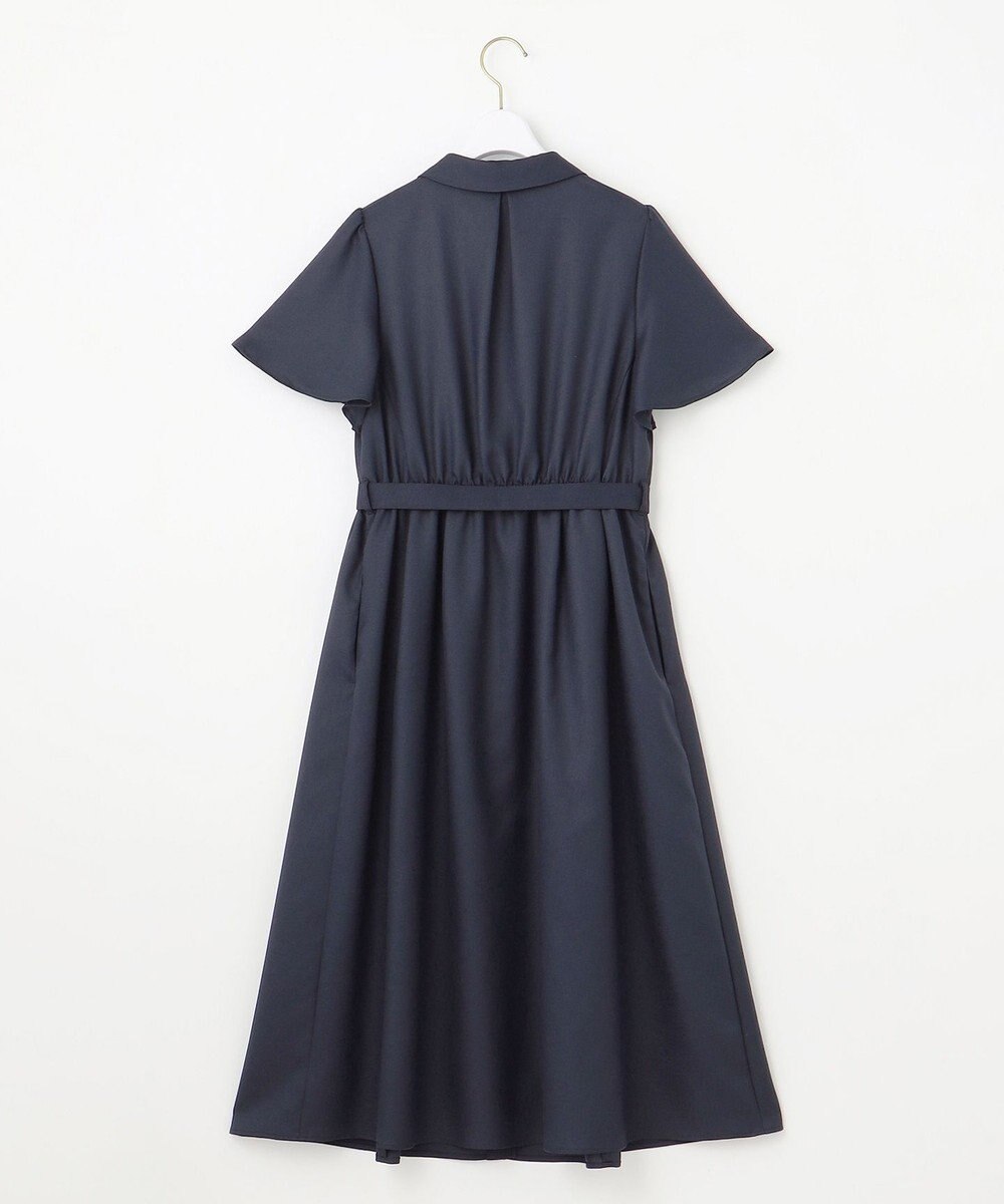 ANY SIS L 【接触冷感・UVカット・速乾】スムージーポリエステル シャツワンピース 