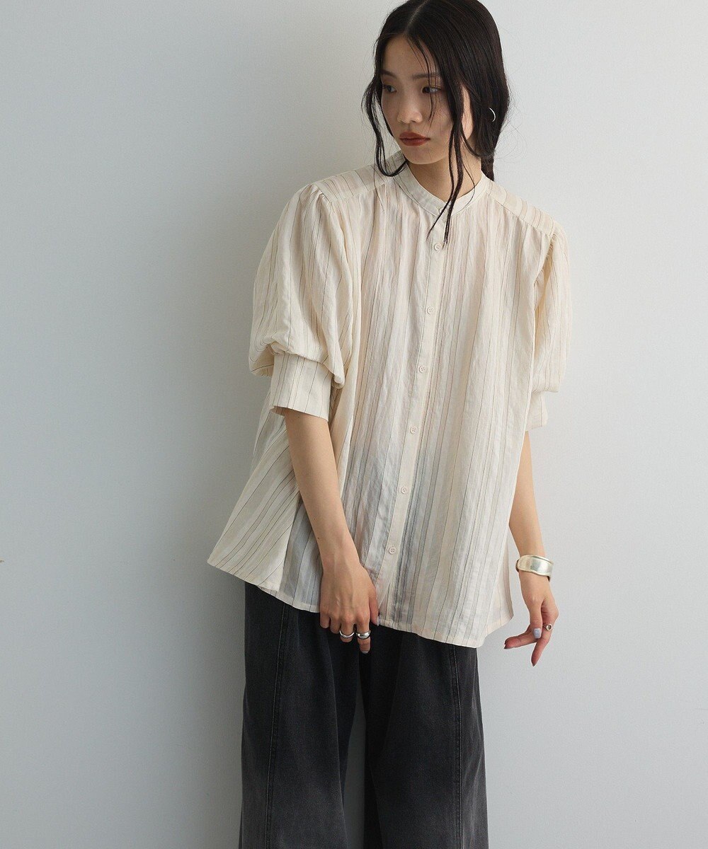 Green Parks ２ＷＡＹボウタイバルーンスリーブブラウス 