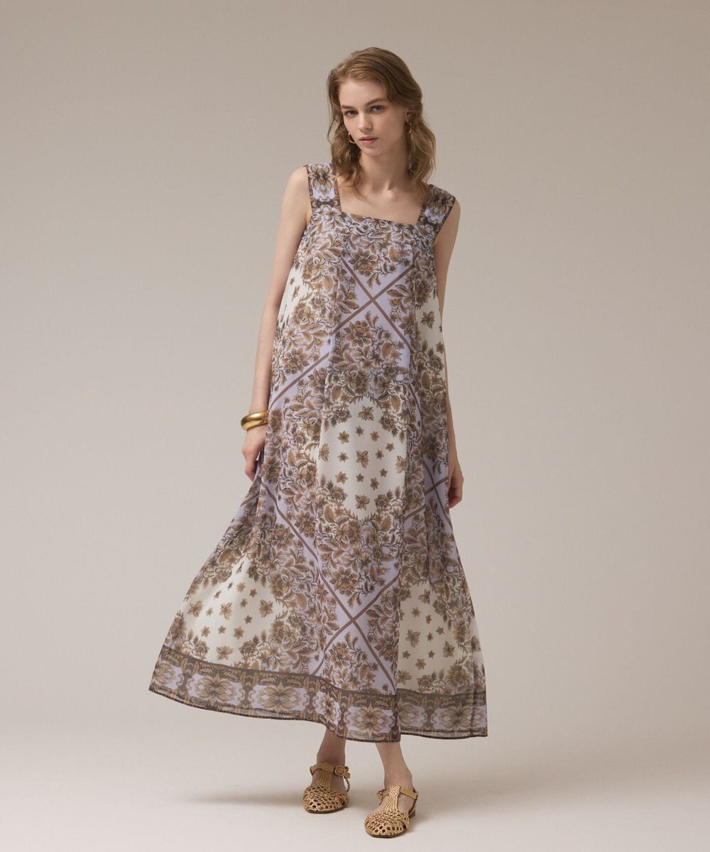 GRACE CONTINENTAL マルチWAYシフォンワンピース 