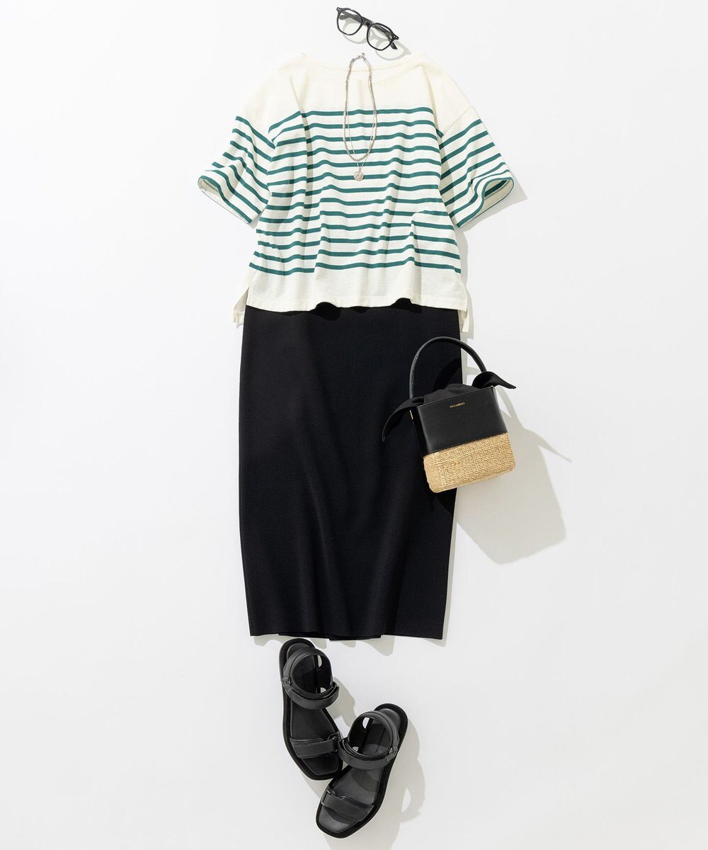 23区 VIOLAd'ORO MIRO スクエアバスケット バッグ 