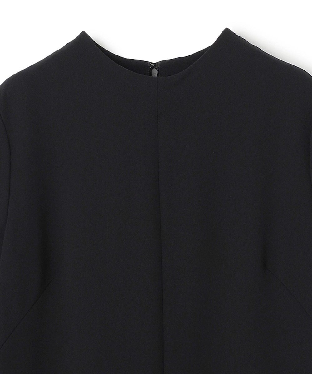 BEIGE， 【洗える】KALMIA / クルーネックIラインロングドレス 