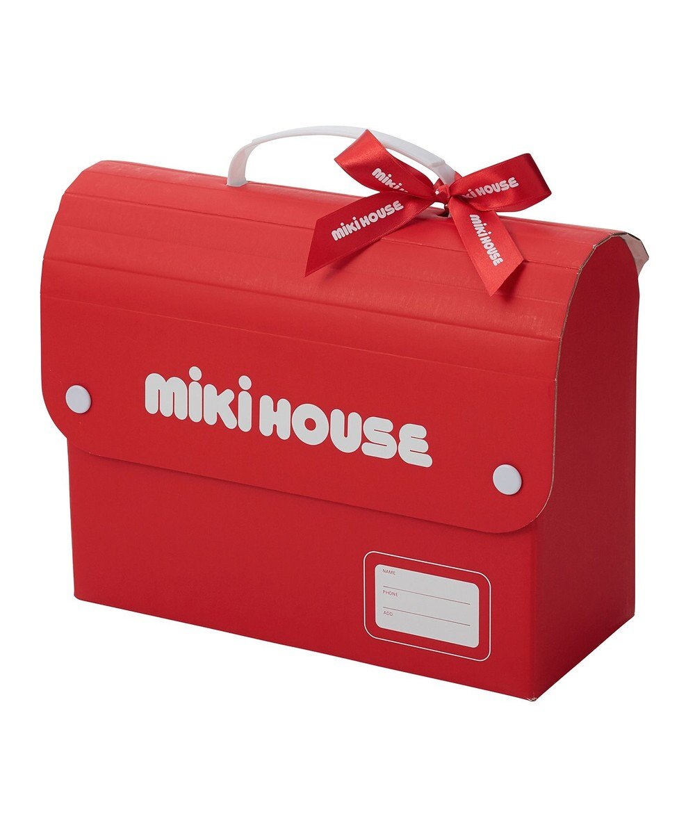 MIKI HOUSE HOT BISCUITS パズルブロックシリーズ ランチグッズギフトセット【BOX付き】 