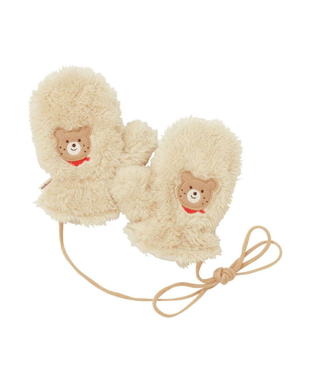 MIKI HOUSE HOT BISCUITS シープボア ミトン（手袋） 