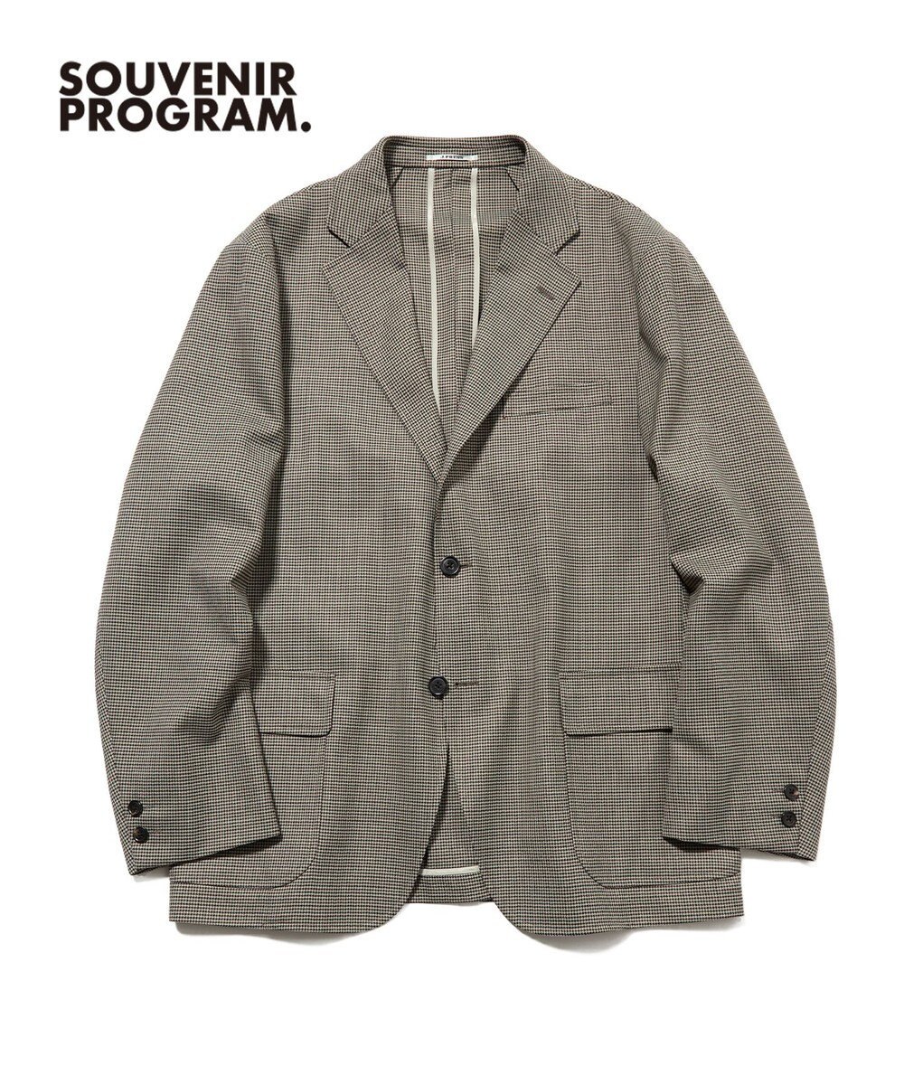 J.PRESS MEN 【J.PRESS ORIGINALS】【UNISEX】Wool Polyester Gunclub Check 3B Jacket / Baggy-Fit 