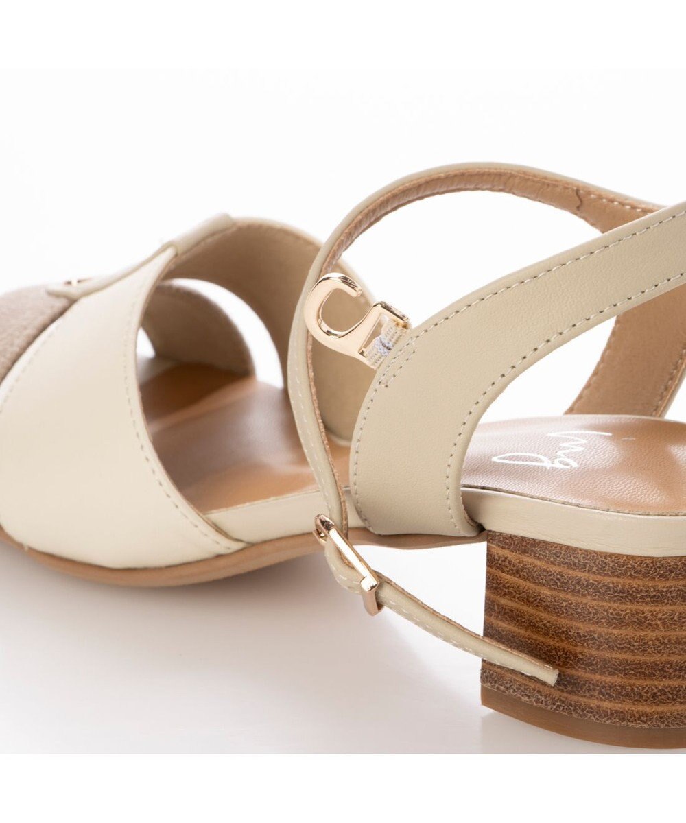 ing <ing>異素材コンビネーションサンダル 