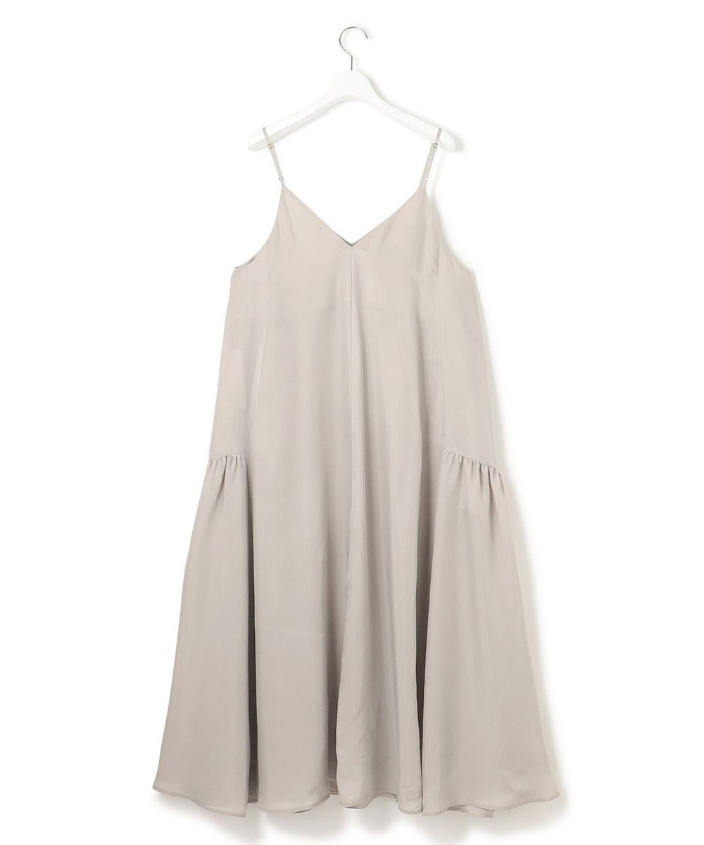 23区 【接触冷感性】フィブリルツイル キャミソールフレアワンピース 