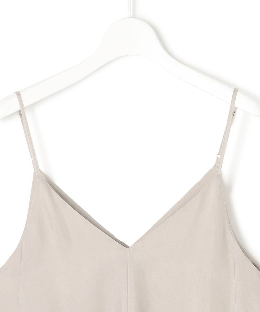 23区 【接触冷感性】フィブリルツイル キャミソールフレアワンピース 