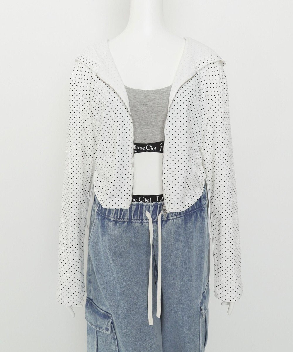 WEGO 【ハーフトップ＆ショーツセット】Liliane　Ciel　クロスロゴ 