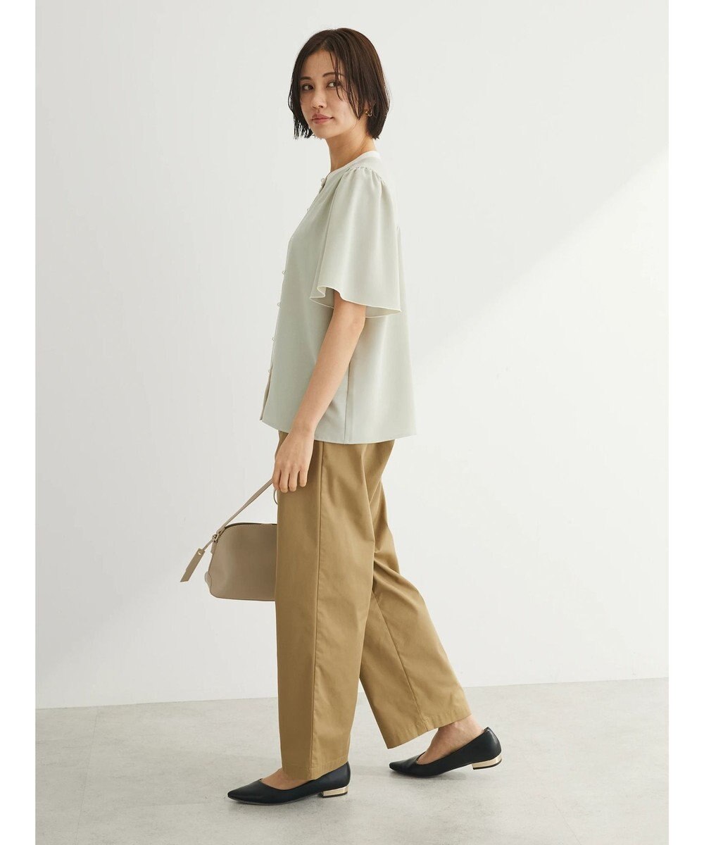 Green Parks ・ＥＬＥＮＣＡＲＥ　ＤＵＥ　バイカラーブラウス 