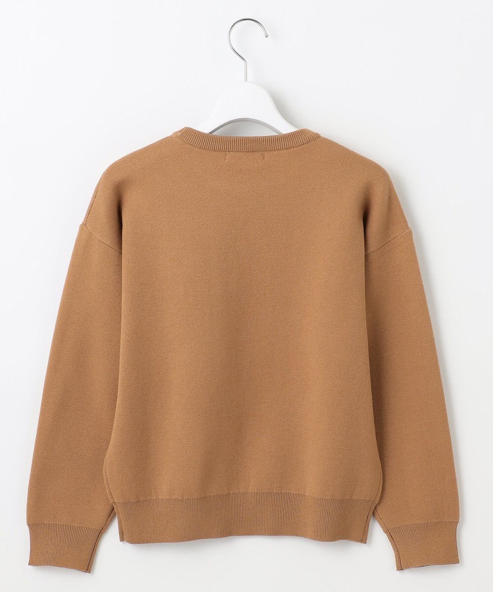 Feroux 【洗える】レタードロゴ プルオーバーニット 