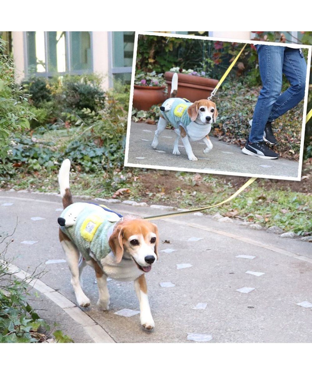 PET PARADISE スヌーピー 背中開きジップ ベスト 《マスコット》 中型犬 