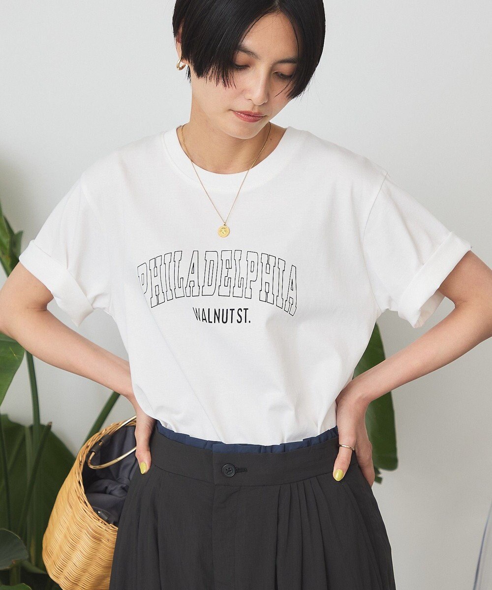 AMERICAN HOLIC 【マルチ機能】カレッジロゴＴシャツ 