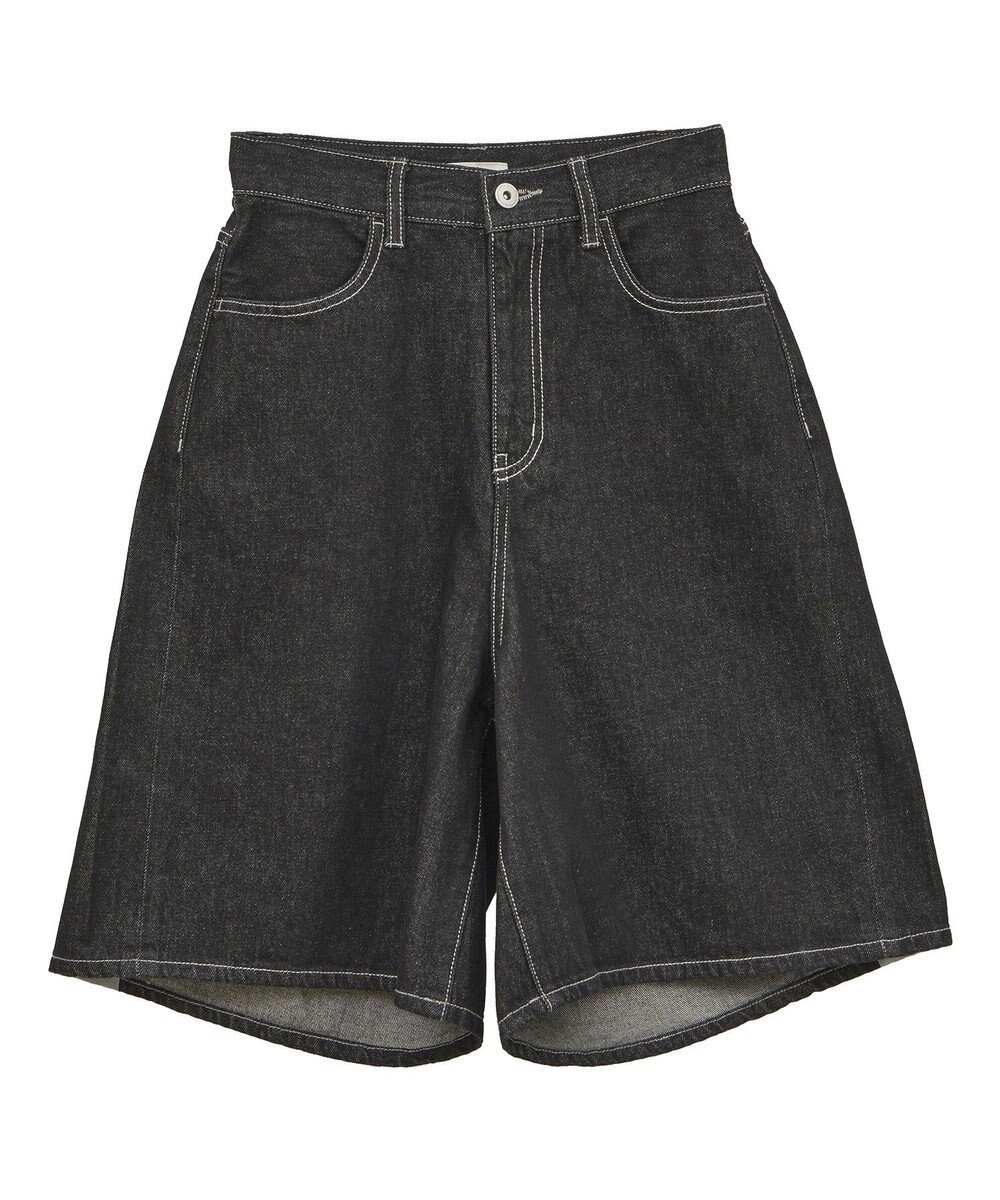 earth music&ecology デニムハーフパンツ 