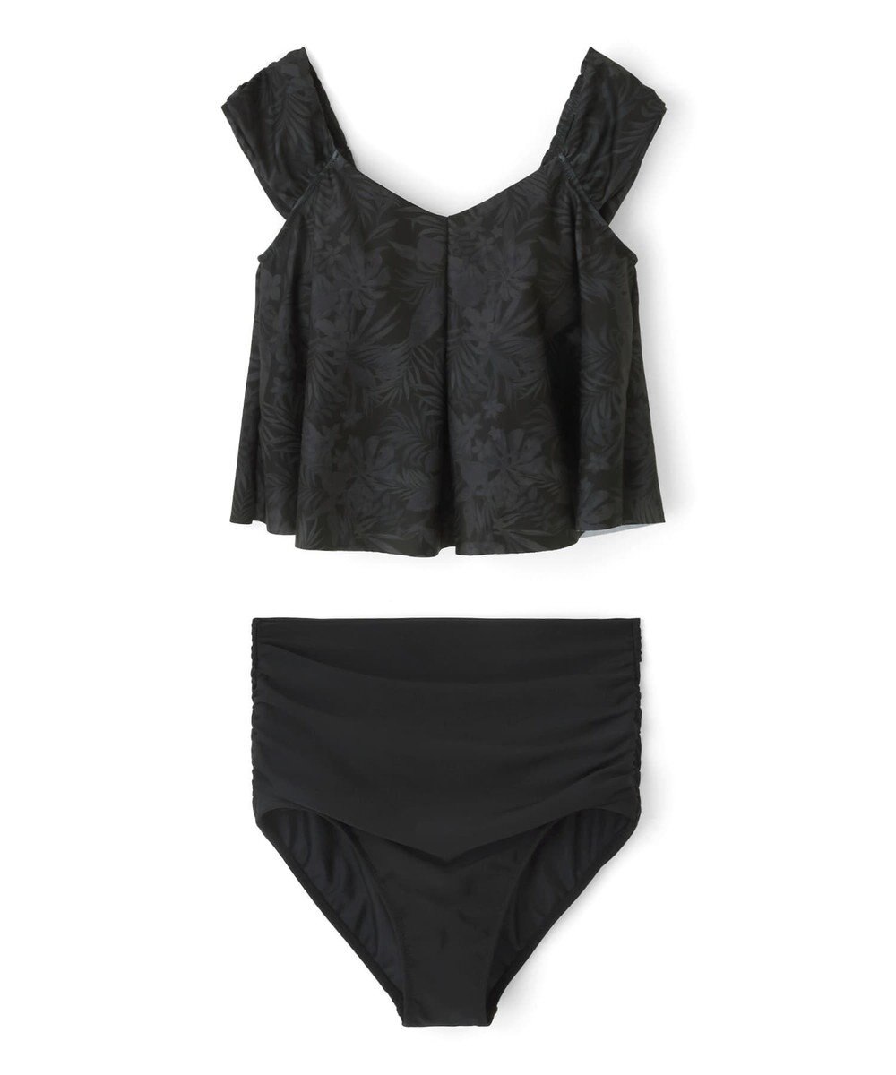 San-ai Resort（三愛水着楽園） プリントワンピ見えビキニ　9M・11L　【San-ai Resort（サンアイリゾート）】 