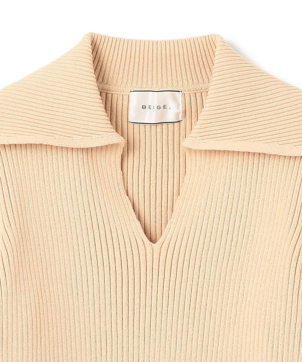 BEIGE， 【洗える】THURET / リブニット 