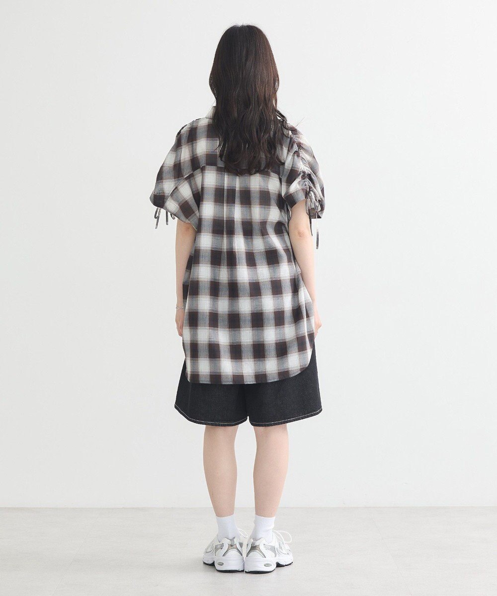 earth music&ecology デニムハーフパンツ 