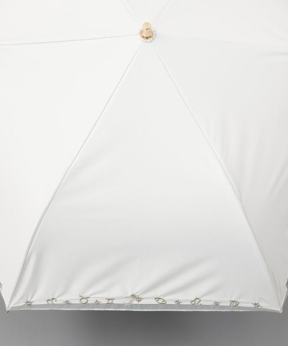 AURORA Beaurance （ビューランス）刺繍縁オーガンジー晴雨兼用傘（折りたたみ傘） 