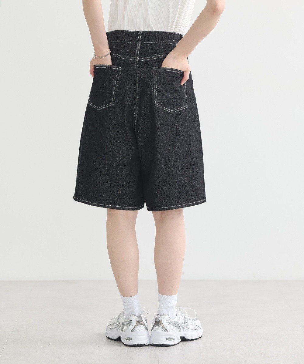 earth music&ecology デニムハーフパンツ 