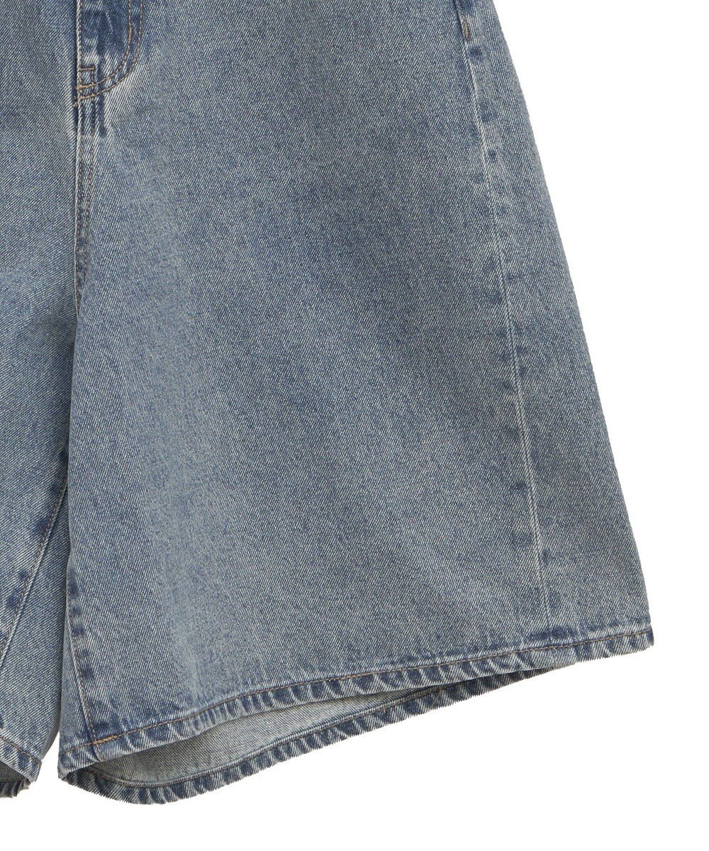 earth music&ecology デニムハーフパンツ 