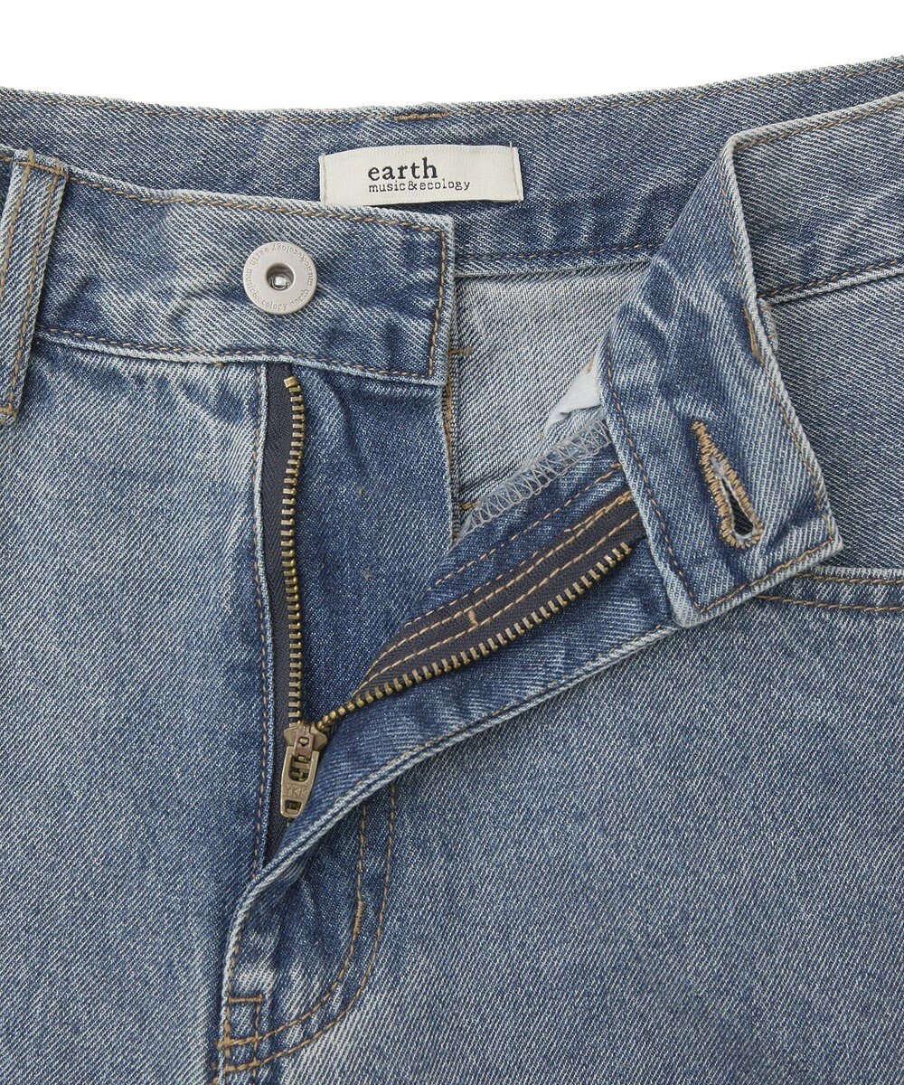 earth music&ecology デニムハーフパンツ 