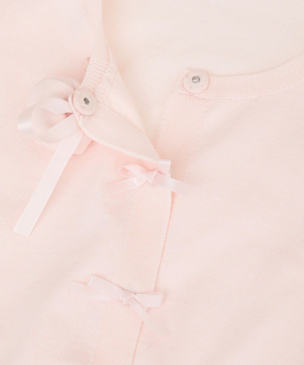 Maison de FLEUR ローズニットカーディガン 