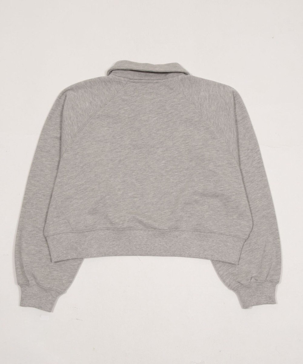 WEGO 襟付きグラフィックショートスウェット 