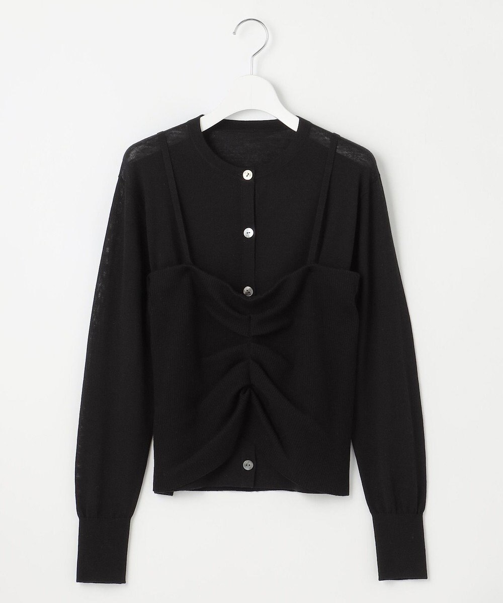 23区 L 【エステータ】ビスチェカーディガン 