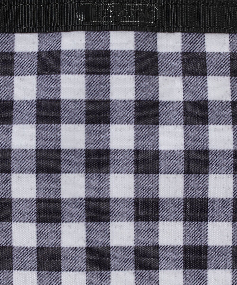 LeSportsac E/W CITY DRAWSTRING BAG /アップタウンギンガム/ブラック 