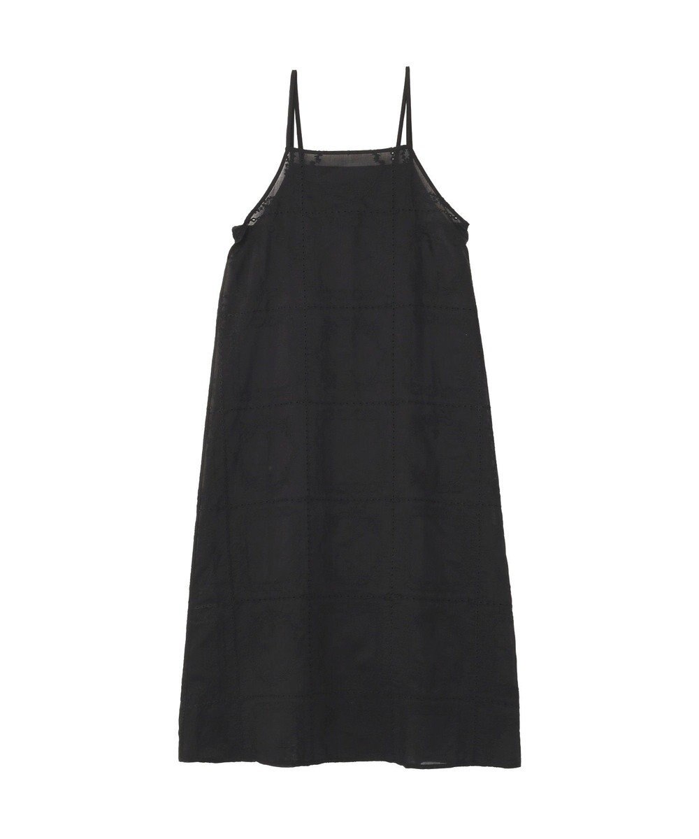 AMERICAN HOLIC シアー刺繍キャミワンピース（ペチコート付き） 