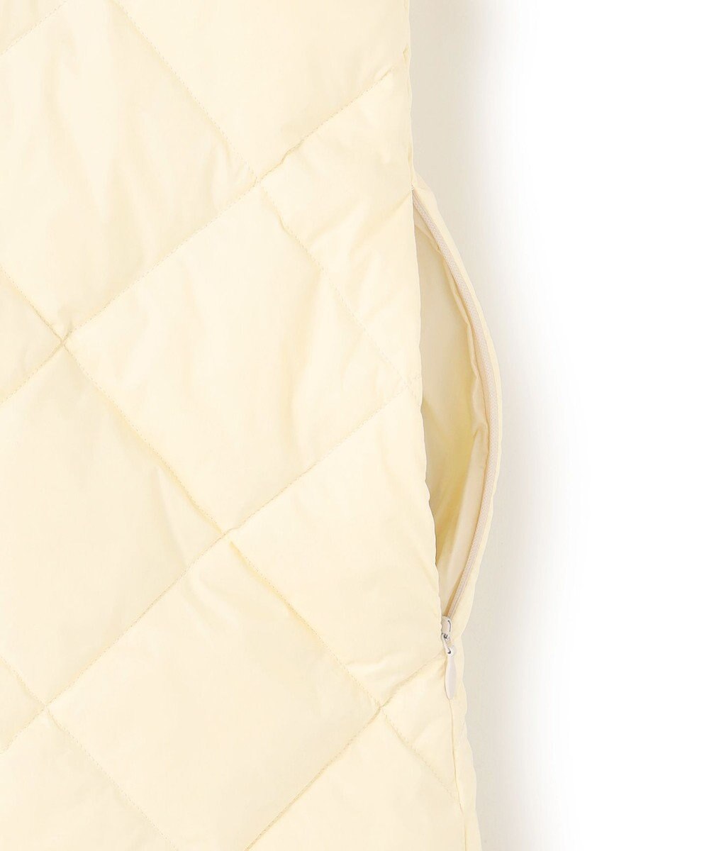 UNFILO L 【自宅で洗濯OK / ファー襟取り外し可能】TAIONコラボ ボア襟 リバーシブルダウン 